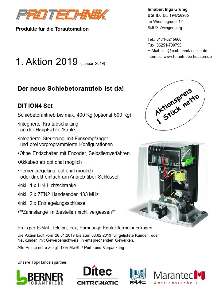 protechnik 24.01.2019 mailing internet